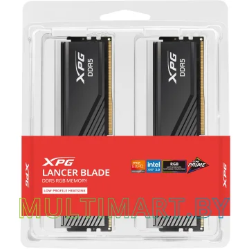 Оперативная память ADATA XPG Lancer Blade RGB 2x16GB DDR5 PC5-48000 (AX5U6000C3016G-DTLABRBK) картинка 3